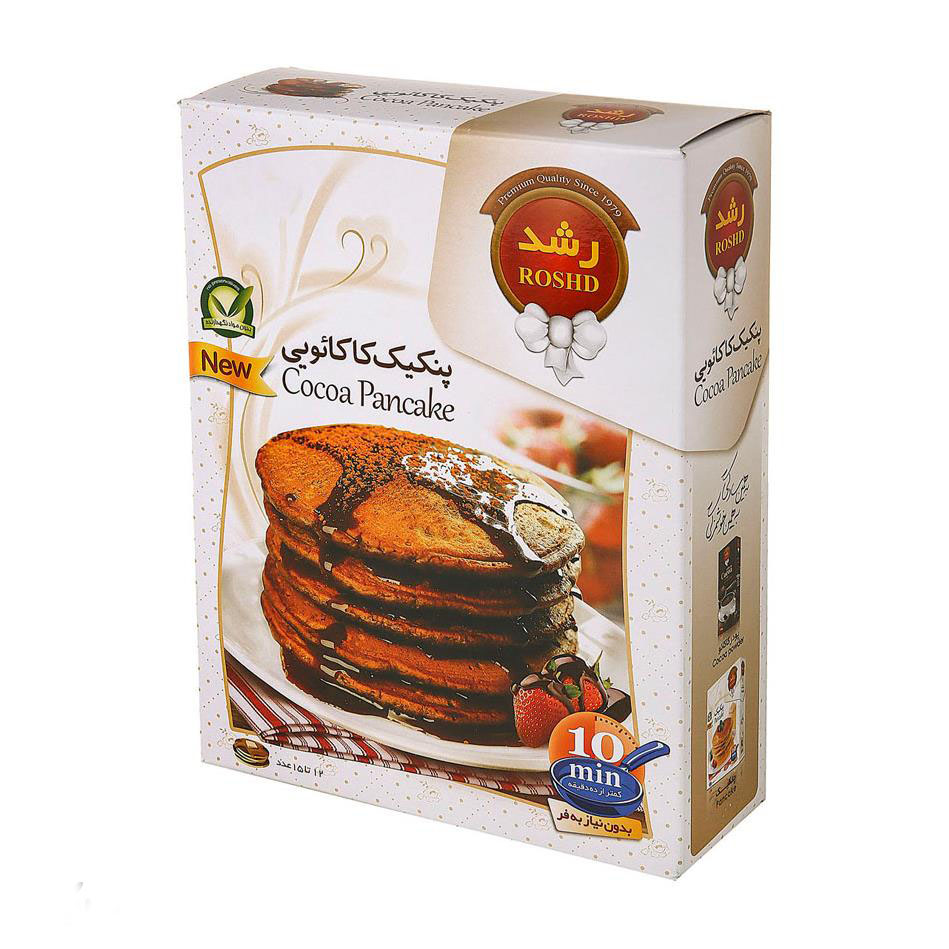 پودر نیمه آماده پنکیک کاکائویی