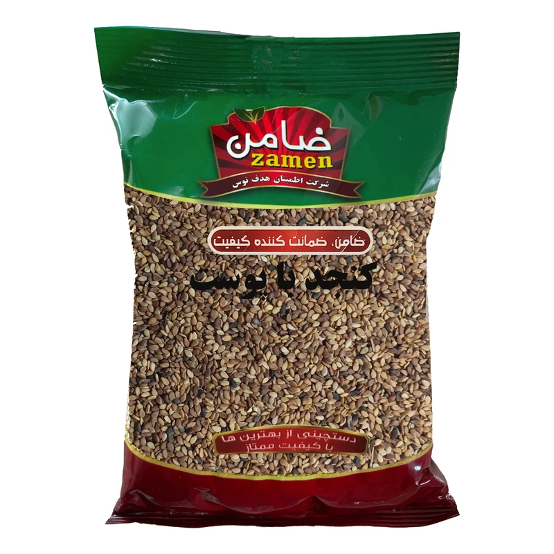 دانه کنجد خام با پوست