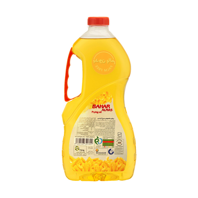 روغن سرخ کردنی حاوی روغن ذرت و کانولا و آفتابگردان