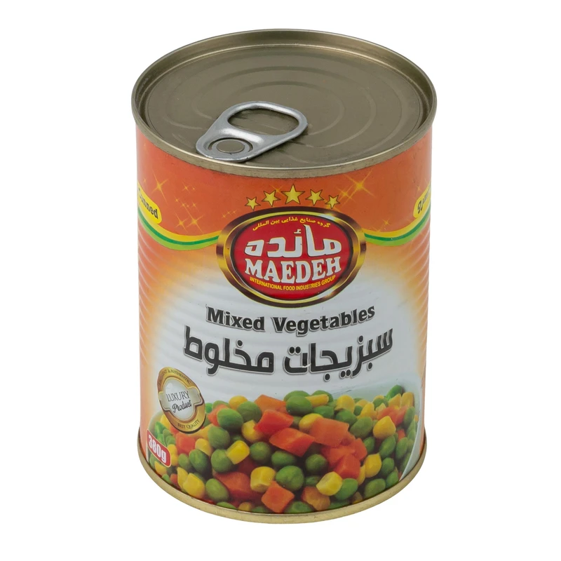 كنسرو سبزيجات مخلوط